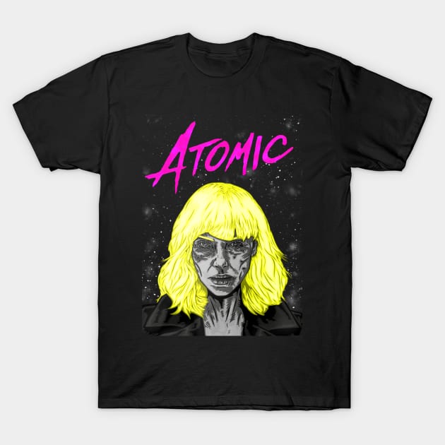 Atomic Blonde T-Shirt by gubbydesign